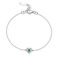 Armband Brosway Dame FANCY LIFE GREEN in Silber Cubic Zirconia FLG126